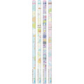 Japan San-X Rhinestone 2B Pencil 4pcs Set - Sumikko Gurashi / Waku Waku Collection - 1