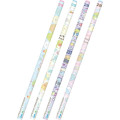 Japan San-X Rhinestone 2B Pencil 4pcs Set - Sumikko Gurashi / Waku Waku Collection - 2