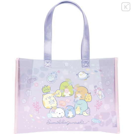 Japan San-X Pool Bag - Sumikko Gurashi / Sea Castle - 1