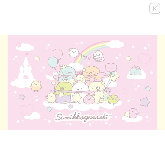 Japan San-X Bath Towel (L) - Sumikko Gurashi / Rainbow Castle - 1