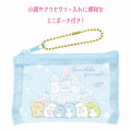 Japan San-X Pool Bag with Mini Pouch - Sumikko Gurashi / Sea Castle Blue - 2