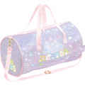 Japan San-X Pool Boston Shoulder Bag - Sumikko Gurashi / Sea Castle Purple - 1