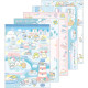 Japan San-X A6 Notepad - Sumikko Gurashi / Shirokuma Hometown B