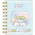 Japan San-X SP Notebook with Clear Pocket - Sumikko Gurashi / Shirokuma Hometown A - 1