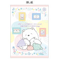 Japan San-X SP Notebook with Clear Pocket - Sumikko Gurashi / Shirokuma Hometown B - 3