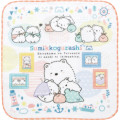 Japan San-X Mini Towel - Sumikko Gurashi / Shirokuma Hometown B - 1