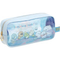 Japan San-X Clear Pen Pouch - Sumikko Gurashi / Shirokuma Hometown - 1