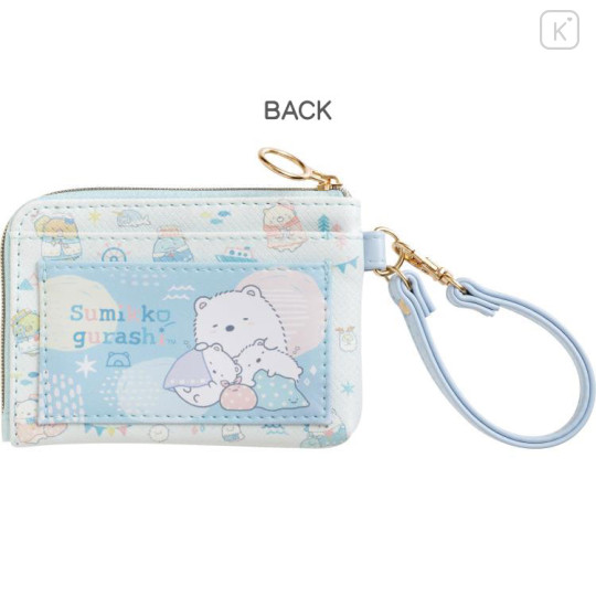 Japan San-X Pass Case - Sumikko Gurashi / Shirokuma Hometown - 2