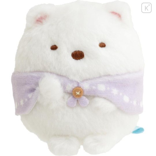 Japan San-X Tenori Plush (SS) - Sumikko Gurashi Shirokuma Mother / Shirokuma Hometown - 1