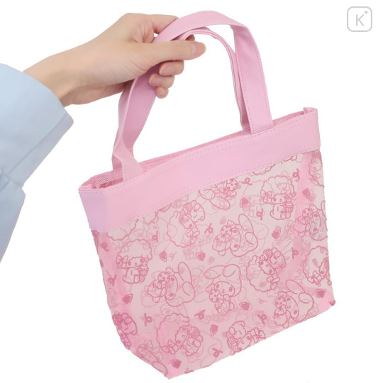 Japan Sanrio Mini Tulle Tote Bag - My Melody - 2