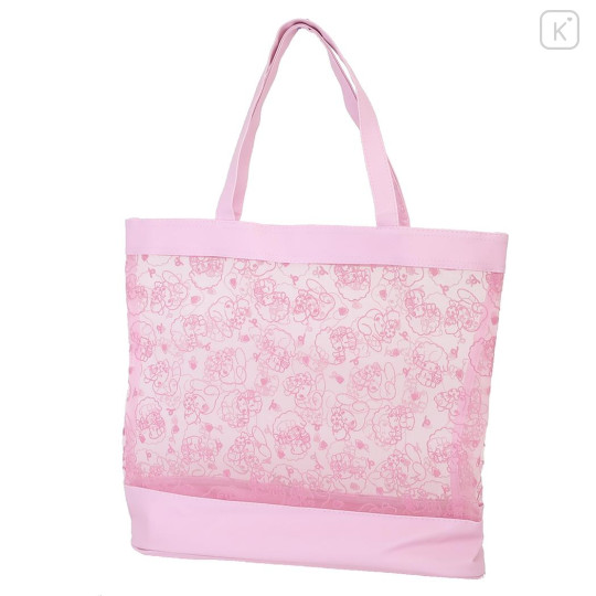 Japan Sanrio Tulle Tote Bag (L) - My Melody - 1