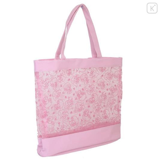 Japan Sanrio Tulle Tote Bag (L) - My Melody - 2