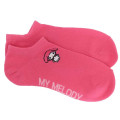 Japan Sanrio Embroidery Sneaker Socks - My Melody - 1