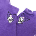 Japan Sanrio Embroidery Sneaker Socks - Kuromi - 3