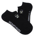 Japan Sanrio Embroidery Sneaker Socks - Bad Badtz-maru - 2