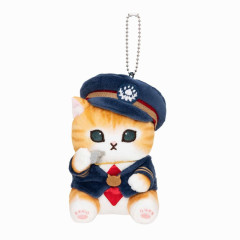 Japan Mofusand Mascot Holder - Cat / Station Master Nyan