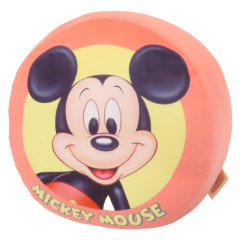 Japan Disney Puff Cushion - Mickey / Retro