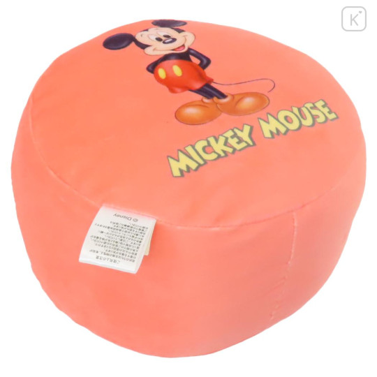 Japan Disney Puff Cushion - Mickey / Retro - 2