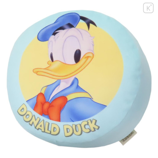 Japan Disney Puff Cushion - Donald Duck / Retro - 1