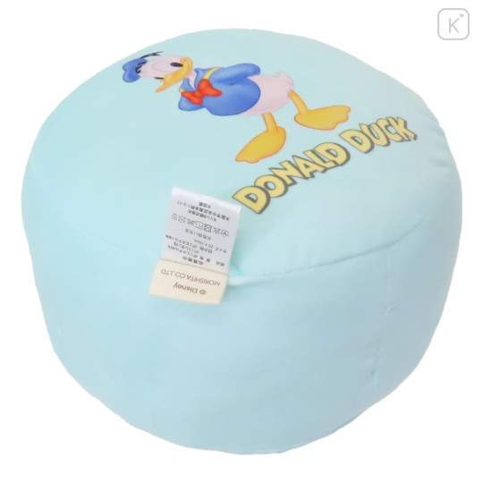 Japan Disney Puff Cushion - Donald Duck / Retro - 2