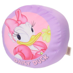 Japan Disney Puff Cushion - Daisy Duck / Retro