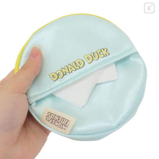 Japan Disney Mini Pouch & Tissue Case - Donald Duck / Retro - 2