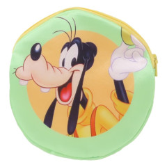 Japan Disney Mini Pouch & Tissue Case - Goofy / Retro