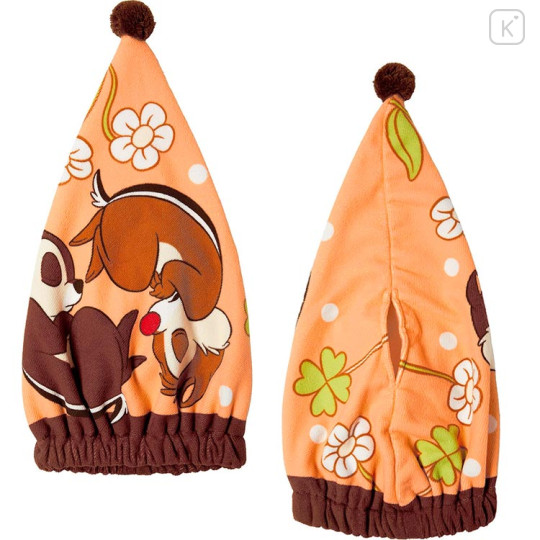 Japan Disney Quick Dry Towel Hair Cap - Chip & Dale - 2