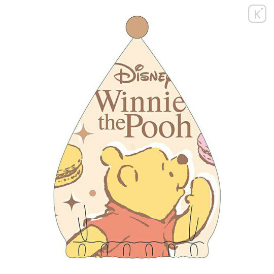 Japan Disney Quick Dry Towel Hair Cap - Winnie The Pooh / Macaron - 2
