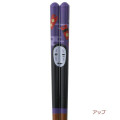 Japan Ghibli 21cm Natural Wood Chopsticks - Spirited Away / Black - 2