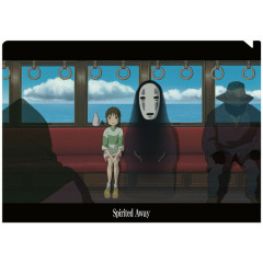 Japan Ghibli A4 Clear File - Spirited Away / Movie Scene Train
