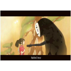 Japan Ghibli A4 Clear File - Spirited Away / Movie Scene Work