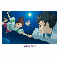 Japan Ghibli Postcard - Spirited Away / Movie Scene