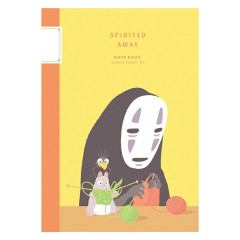 Japan Ghibli B6 Notebook - Spirited Away / Yellow