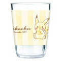 Japan Pokemon Acrylic Clear Tumbler - Pikachu / Number025 Yellow - 1