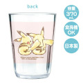 Japan Pokemon Acrylic Clear Tumbler - Pikachu / Number025 Pink - 2