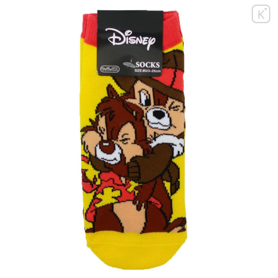 Japan Disney Socks - Chip & Dale / Hug - 1