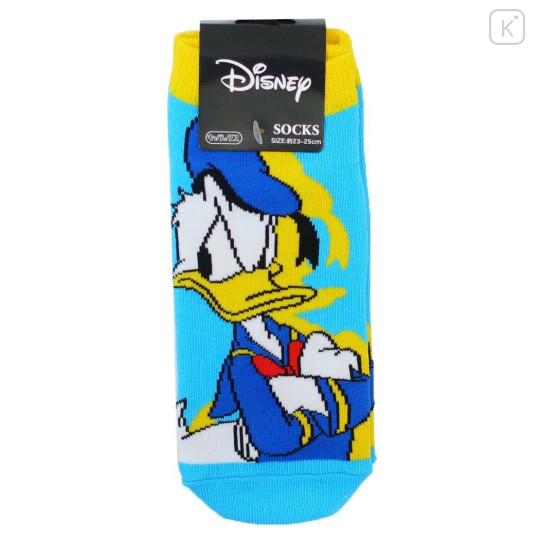 Japan Disney Socks - Donald Duck / Angry - 1