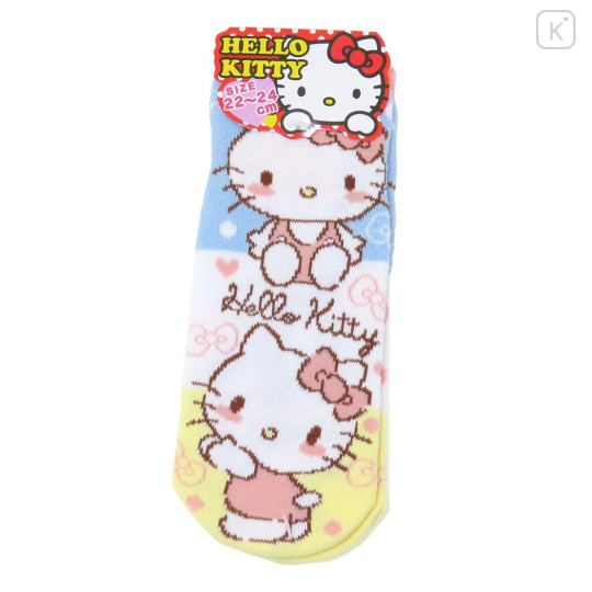 Japan Sanrio Socks - Hello Kitty / Smile - 1