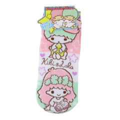 Japan Sanrio Socks - Little Twin Stars / Smile