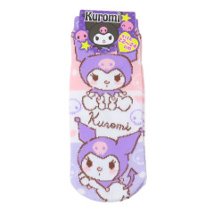 Japan Sanrio Socks - Kuromi / Smile