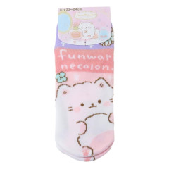 Japan San-X Socks - Funwarinecolon / Fluffy Cat