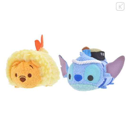 Japan Disney Store Tsum Tsum Mini Plush (S) - Pooh : Japanese Food Shrimp Tempura - 8