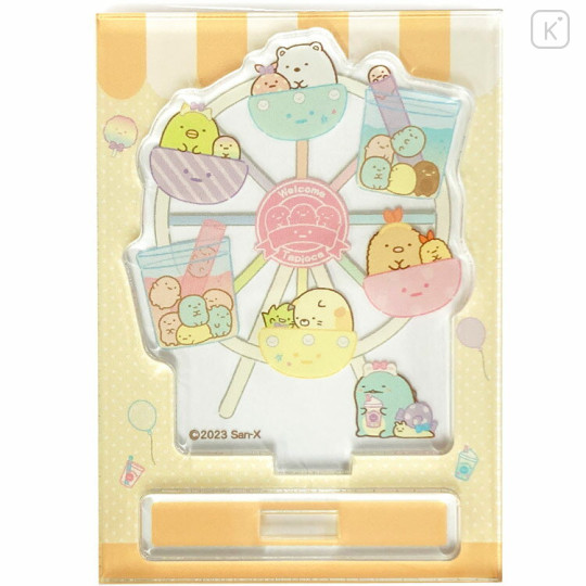 Japan San-X Mini Acrylic Stand - Sumikko Gurashi / Ferris wheel Tapioca Park - 1