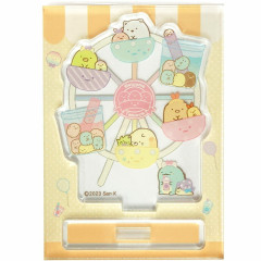 Japan San-X Mini Acrylic Stand - Sumikko Gurashi / Ferris wheel Tapioca Park