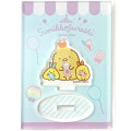 Japan San-X Mini Acrylic Stand - Sumikko Gurashi / Tonkatsu & Ebifurai no Shippo Tapioca Park - 1