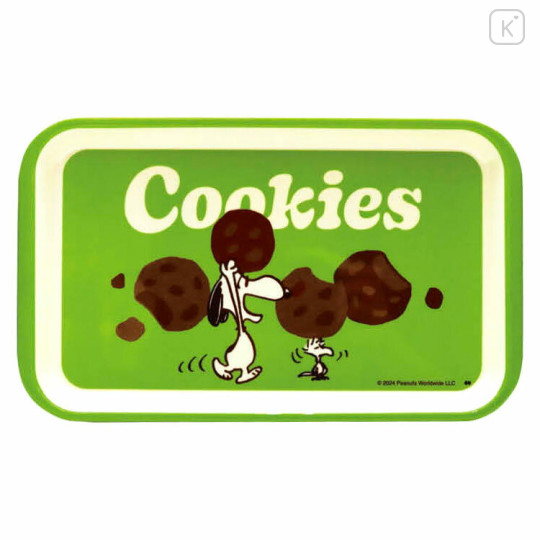 Japan Peanuts Melamine Tray - Snoopy / Cookies - 1