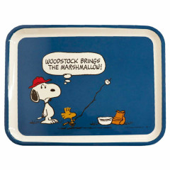 Japan Peanuts Melamine Tray - Snoopy / Marshmallow