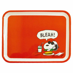 Japan Peanuts Melamine Tray - Snoopy / Burger