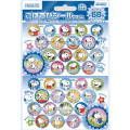 Japan Peanuts Reward Sticker Set - Friends : Glitter - 1